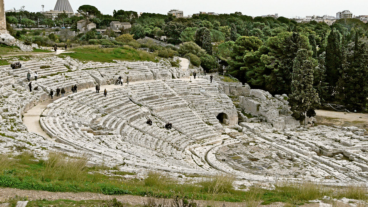 Sicily Siracusa Ancient Greek City